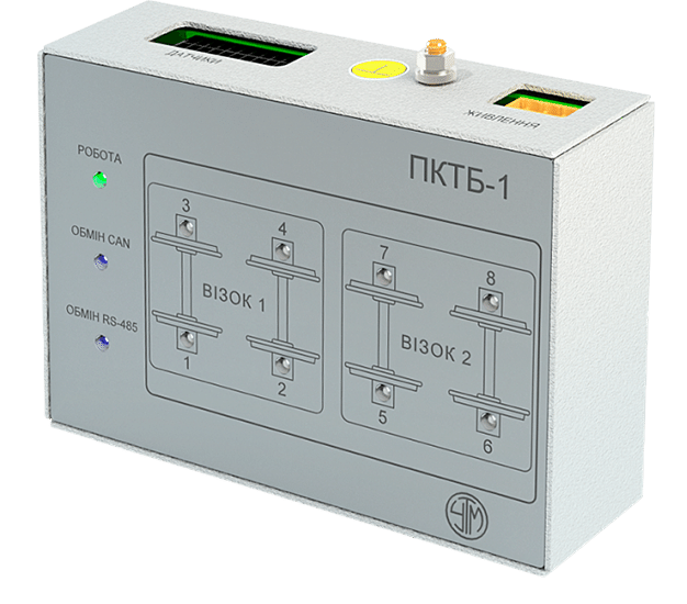 Device for monitoring
										the temperature of buxes