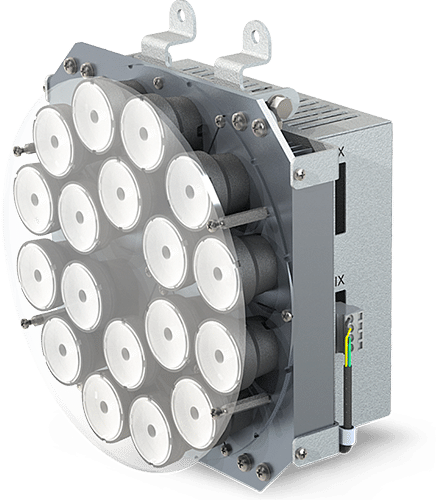 Locomotive headlight SLR-5/18