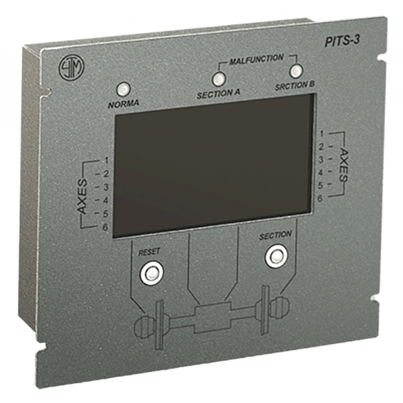 Temperature indication panel PITC-3